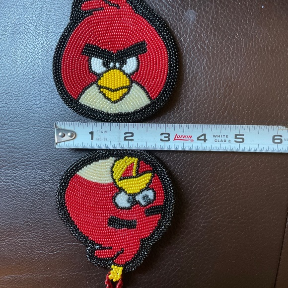 Beaded angry bird necklaces ❤️ unisex necklaces - Picture 3 of 4